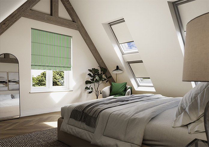 The British Stripe Co. Catherine, Notting Hill No.5 - Roman Blind - Image 6